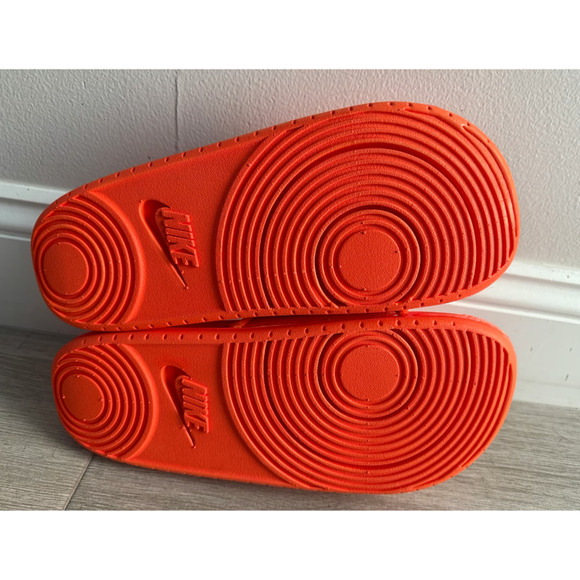 Mens 11 Nike Kobe Offcourt Slide Orange Silver Open Toe Sandals IF2870-800 NEW main image 8